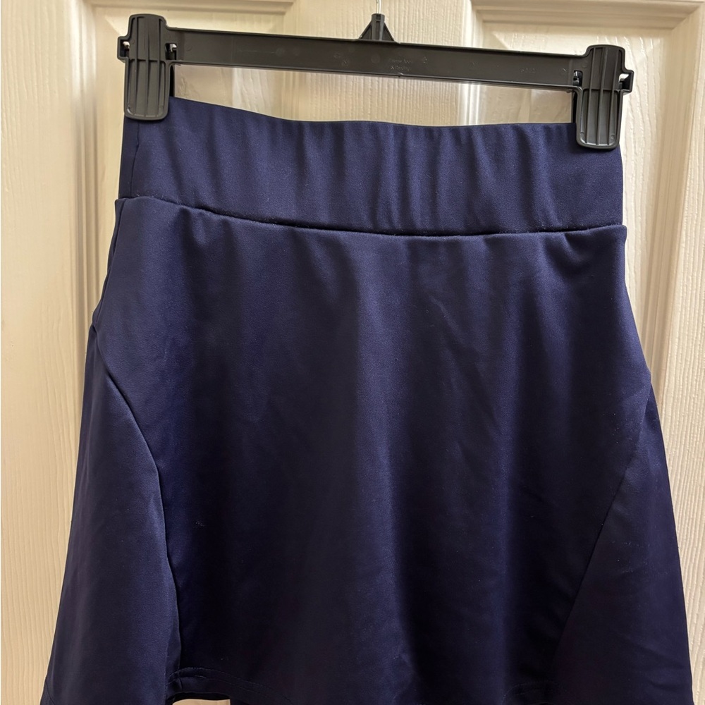 Elegant Navy Blue Women's Skirt